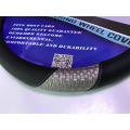 Promotional pu leather Auto car steering wheel cover